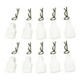 thumbnail image 3 of 10/Set Universal RC Body Clips Pins RC Body for 1:24 Springy R Pins 1:18 RC Crawler Buggy Monster White, 3 of 4