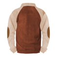 thumbnail image 3 of Spring And Autumn Men's Standing Collar Sweatshirt Is Outdoor Casual Sweaters Tops 2XL, 3 of 3