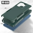 thumbnail image 3 of ELEHOLD Phone Case for Moto G Power (2025), Shockproof Heavy-Duty Rugged Hybrid Dual Layer Non-Slip Slim Fit Case for Moto G Power (2025),Darkgreen, 3 of 6