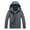 Gray, variant on Fengqque Men's Outdoor Waterproof Jacket Lightweight Windproof Rainproof Outdoor Jacket Sports Windbreaker Thin Jacket Casual Sports Windbreaker Hooded Solid Color Coat