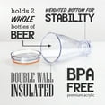 thumbnail image 5 of Cupture Beer Mug - 28oz (Clear), 5 of 8