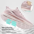 thumbnail image 4 of Ecetana Women's Walking Shoes Lightweight Running Sneakers Breathable Mesh Athletic Sports Shoes, 4 of 6