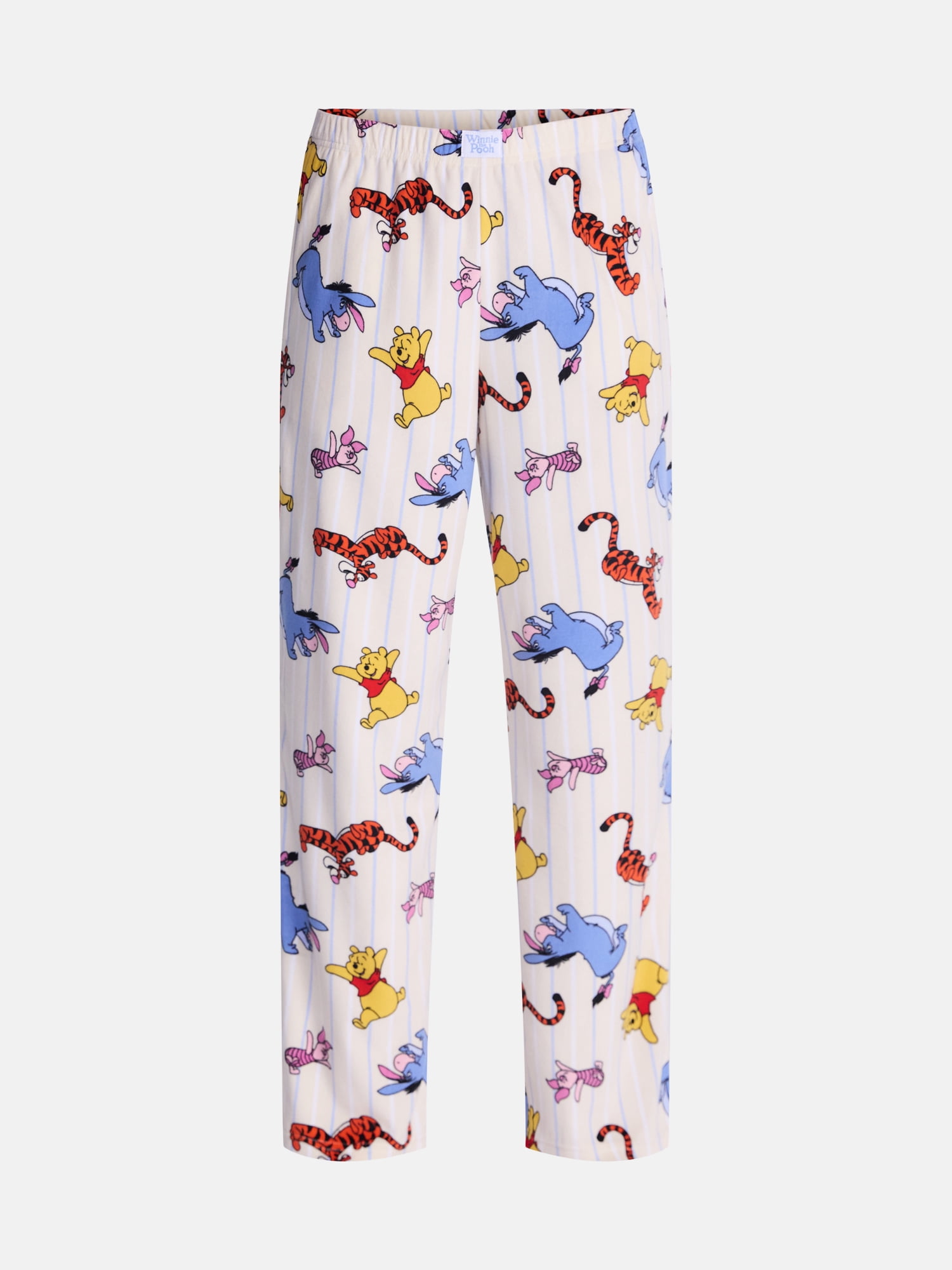 Winnie the Pooh Women's Wide Leg Velour Sleep Pants, Sizes XS-3X