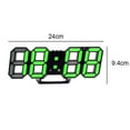 thumbnail image 2 of LED Digital Wall Clock Alarm Clocks , 4D LED Light Decorate Clocks , for Kitchen Bedroont Office, 2 of 5