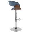 thumbnail image 3 of Tabouret de bar moderne milieu-du-siècle Vintage Mod, de LumiSource, 3 of 8