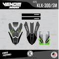 thumbnail image 2 of Kalair GFX Graphics Kit for Kawasaki KLX300SM (2021+) Venom Series, 2 of 5
