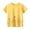 Yellow, variant on LYMAYTER Toddler Kids Girls Short Sleeve T-Shirt for 1-8 Years Old Crewneck Flower Tees Shirts Baby Summer 100% Organic Cotton T-Shirt Blouse