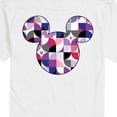 thumbnail image 3 of Mickey & Friends - Mickey Plaid Logo - Men's Short Sleeve Graphic T-Shirt, 3 of 5