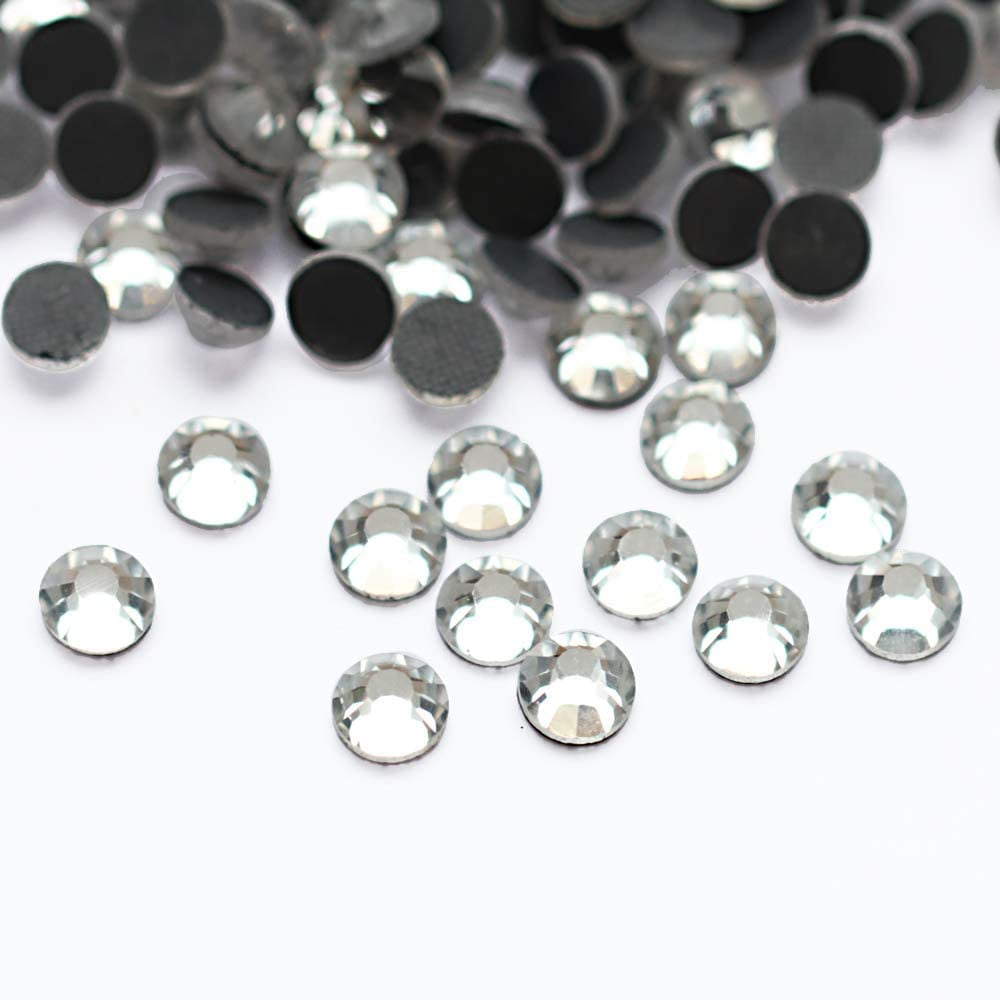 5mm Faceted Crystal Stick Back Rhinestones 200pk by hildie & jo