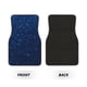 thumbnail image 2 of Fotbe Sparkling Blue Glitter Juego de 4 Tapetes para Auto con Estampado – Alfombrillas de Goma Reforzada, Diseño Antideslizante, Protección para Todo el Año – Vehículos, Autos, Camionetas y SUVs, 2 of 7