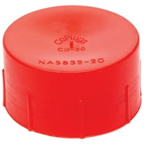 Allstar Performance AN Dust Cap - 20 AN - Plastic - Red - Set of 5 ALL50808