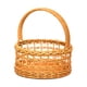 thumbnail image 1 of Cesta tejida a mano, contenedor de almacenamiento, artesanías, diseño hueco, moderna recolección de frutas S, 1 of 9