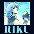 thumbnail image 2 of Junior's Kingdom Hearts 1 Sora's Best Friend Graphic Tee Navy Blue X Large, 2 of 3