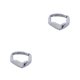 thumbnail image 3 of Diademas para mujer Sonducket diademas elásticas de punto deportivas turbante bandanas bandas para el cabello accesorios envolventes 2Conjunto Gris claro, 3 of 6