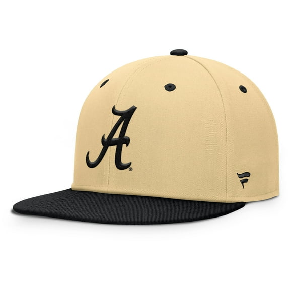 Men's Fanatics Khaki/Black Alabama Crimson Tide Balance Fitted Hat