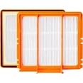 thumbnail image 3 of GFDYREE 6Pack HEPA Filter Vacuum Filter Replacement Compatible with Shark AI AV2501S AV2501AE RV2502AE AV2510AOUS RV2520AOUS, with Cleaning Brush, 3 of 7