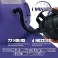 thumbnail image 4 of Air Roller Gymnastics Barrel For Tumbling, Inflatable Air Barrel For Back Handspring Training, Gymnastic Equipment With Pump For Yoga Training Cheerleading Home Use, 4 of 8