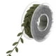 thumbnail image 2 of Cinta de hojas plateada de 15 m, cinta de hojas hecha de poliéster, cinta ornamental con puntas para Verde oscuro, 2 of 7