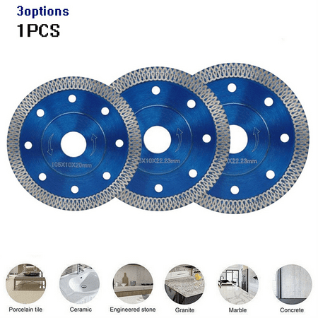 

Porcelain Tile Turbo Thin Diamond Dry Cutting Blade/Disc Grinder Wheel 4/4.5/5in