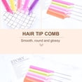 thumbnail image 1 of Tail Comb Plastic Portable Different Colors New-style Bright Exquisite Appearance Easy Installment Long Service Life Hair Picks Blue, 1 of 7