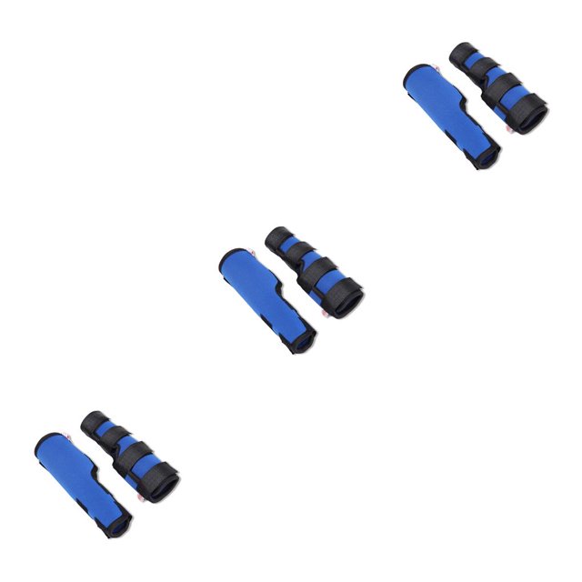 Methold 2 paquetes de protectores de piernas para mascotas recuperación ajustable soporte de rodilla para animales esguince recuperación de heridas a Type1 NO1 Methold CBP158030