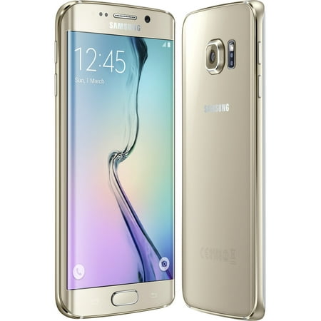 Samsung Galaxy S6 Edge G925F 32GB Unlocked GSM 4G LTE Octa-Core Smartphone - Gold Platinum