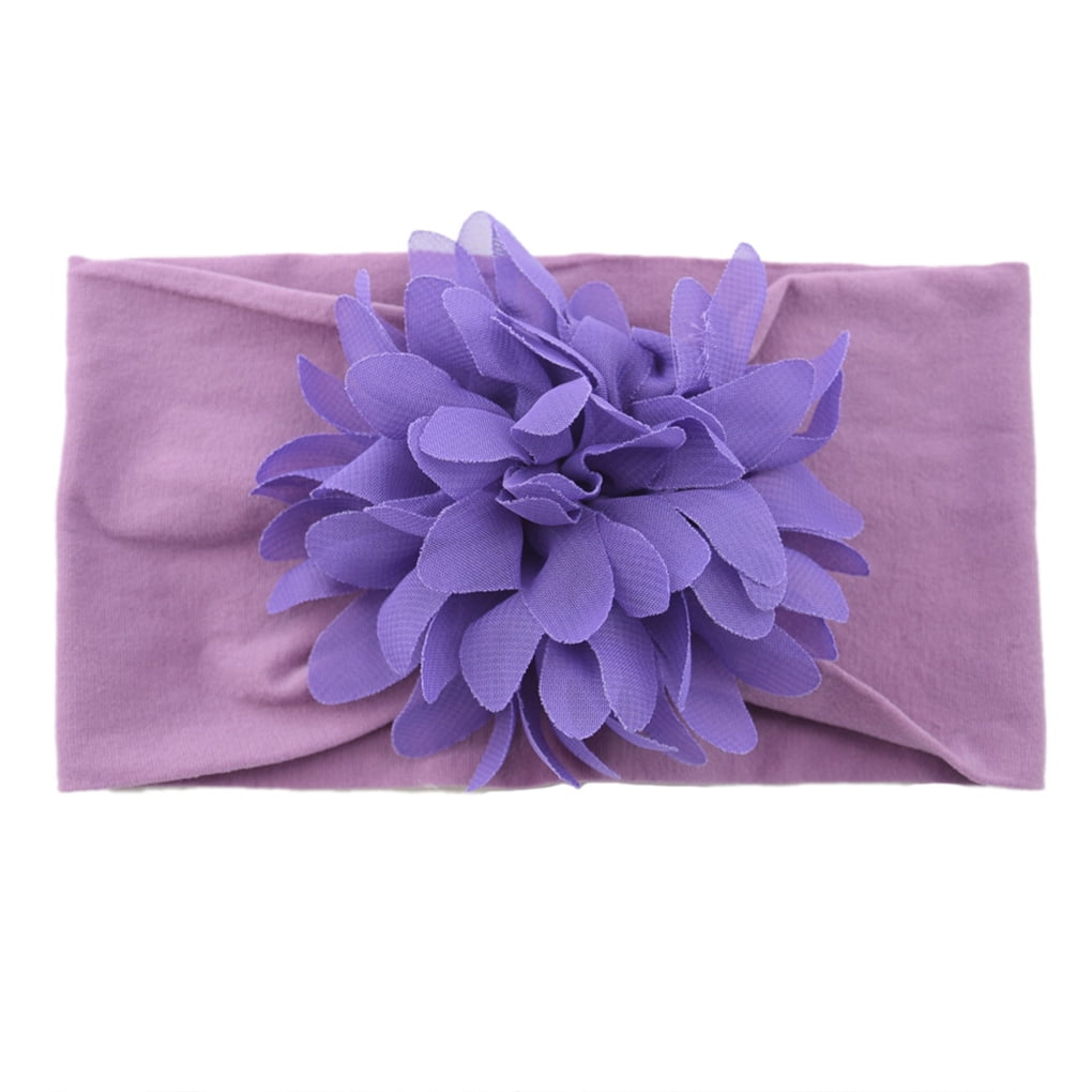20pcs Baby Headband Infant Elastic Flower Hair Band Kid Girl Hair Band Kid  Soft,purple - Walmart.com