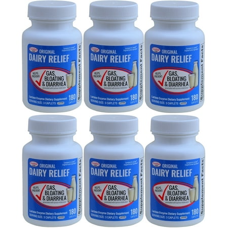 Original Caplets - Lactase Enzyme 1080 Caplets Generic Lactaid Original Strength