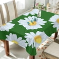 thumbnail image 4 of SKYSONIC Daisy Flower Tablecloth Waterproof Washable Polyester Square Table Cover Durable Tablecloth for Kitchen Dining Table Party Decor (60 X 90 Inch), 4 of 7