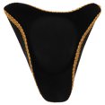 thumbnail image 1 of Hat For Carnival Pirate Style Black Artificial Leather 1Set For Men Women Children, 1 of 8