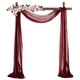 thumbnail image 1 of Cortinas de arco de boda telón de fondo para boda tela drapeada con arco de boda cortinas de arco de boda cortina de telón de fondo transparente para ceremonia de boda ANGGREK Otros, 1 of 8