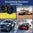 thumbnail image 3 of Dedc Cadenas De Nieve Para Cadenas De Neumáticos Suv Compatibles Con Coches Tesla Modelo Y 1 Minuto De Ajuste Rápido Fácil Motosierra Reutilizable Universal Cadena De Tracción De Emergencia Ancho De N, 3 of 9