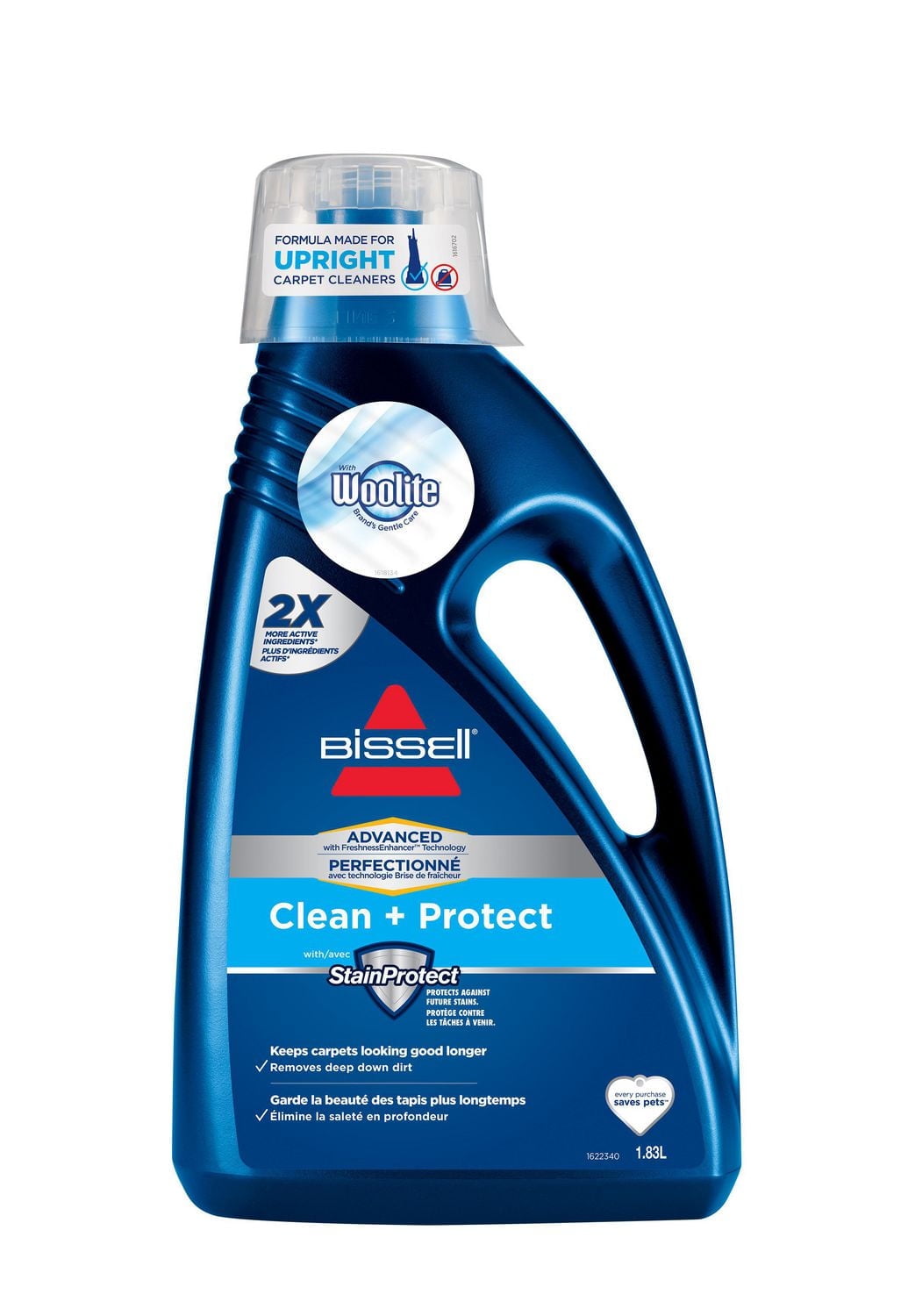 BISSELL® Advanced Clean + Protect Formula, 62 oz, 1 Piece