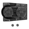 thumbnail image 5 of Car Front Center Console Dual Water Cup Holder Insert Black For Y60 1988-1997 4wd Banmo, 5 of 5