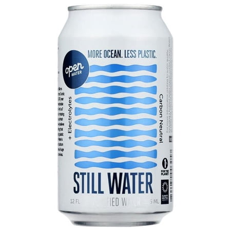 (Price/Case)Open Water - Water Stl Elctrlyts Almond Can - Case of 12-12 FZ