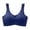 Blue, variant on Ladies Yoga Sports Brassiere Deep V Neck Vest Bralette Wireless Seamless Bra