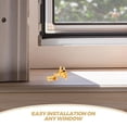 thumbnail image 4 of 1 Set Of Brass Window Latch Retro Security Buckle Cabinet Door Latch Elbow Window Latch Hardware Window Security Latch Part Brass Window Anti-Theft Latch, 4 of 8
