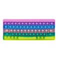 thumbnail image 1 of CAROOTU Push Bubble Fidget Toy Silicone Keyboard Decompression Toy Thinking Training Puzzle Game for Adult Children, 1 of 6