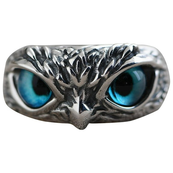 Vikakiooze Home Decor Retro Craft Owl Shape Fashion Craft Gift With Adjustable Opening Size