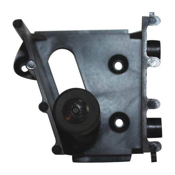 Mop and Broom Holder,Black,2-1/2 in. L 39FC94