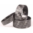thumbnail image 5 of The Racer Ultralight - Ultra-Light 8mm Pure Twill Carbon Fiber Ring, 5 of 9
