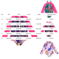 thumbnail image 3 of YunPes Girls and Toddlers Long Sleeve Swimsuit Sun Protection One Piece Rash Guard Bathing Suit Zipper Cute Floral Leopard Print, 3 of 4