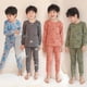 thumbnail image 2 of Conjunto de pijama de algodón para niños y niñas, ropa de dormir de manga larga, para otoño, 2, 4, 6, 8 y 10 años, 2 of 4