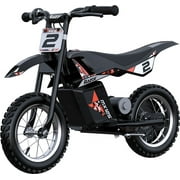 Razor Dirt Rocket MX125 Electric-Powered Dirt Bike - Black with Decal Included, for Child 5+