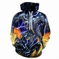 thumbnail image 3 of Venom 3D digital print pullover sports casual hoodie sweater spring and autumn, 3 of 5