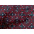 thumbnail image 4 of oneOone Cotton Poplin Fabric Paisley & Floral Ikat Print Fabric By The Yard 42 Inch Wide, 4 of 4