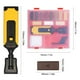 thumbnail image 3 of Kit de reparación de suelos laminados con cera y plancha | Reparación de arañazos en encimeras, muebles y armarios | 11 bloques de cera de colores y herramientas para bricolaje en casa, oficina y, 3 of 9
