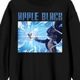 thumbnail image 2 of Apple Black Sano's Holy Ghost Push Adult Black Crew Neck Sweatshirt-XXL, 2 of 3