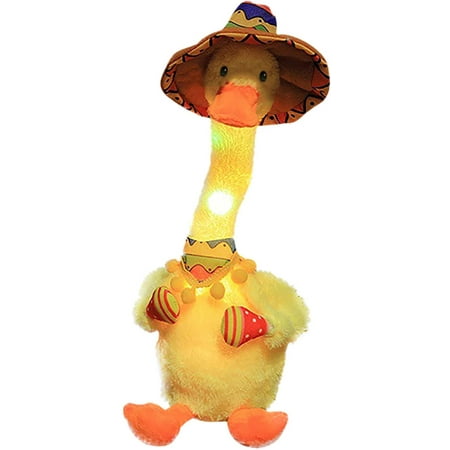 Dancing Animal Duck Plush Toy, Funny Cute Dancing Singing Talking Duck  Electronic Toy with 3 English Songs, Early Childhood Education Musical Toy  for 1, 2, 3 Year Old Girls Boys (Battery Power, 1PC) | Walmart Canada