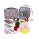 thumbnail image 2 of Kit Completo de Crochet para Principiantes y Adultos con 59 Piezas que incluye Hilo, Ganchos Ergonómicos, Agujas de Encaje, Accesorios y Bolsa de Almacenamiento, 2 of 5